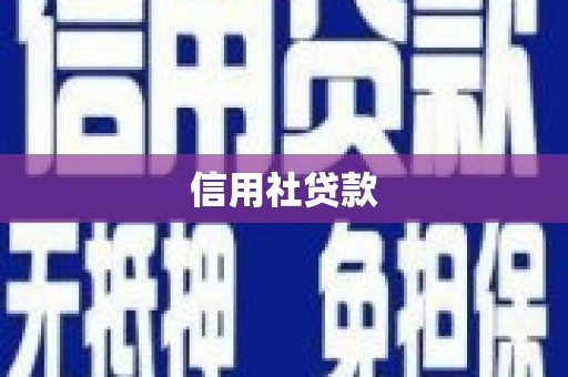 临河信用社贷款