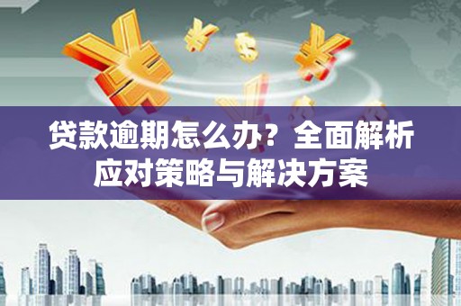 临河贷款逾期怎么办？全面解析应对策略与解决方案