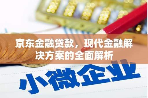 临河京东金融贷款，现代金融解决方案的全面解析