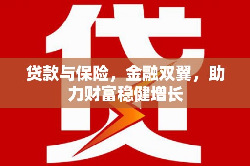 临河贷款与保险，金融双翼，助力财富稳健增长