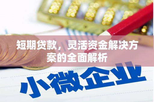 临河短期贷款，灵活资金解决方案的全面解析