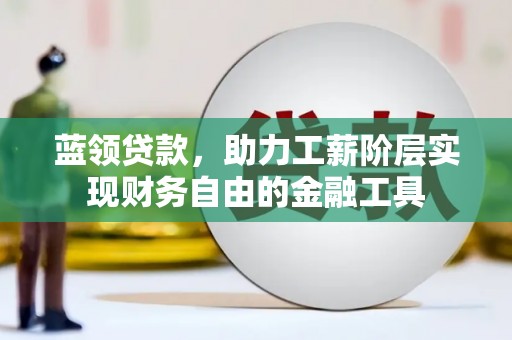 临河蓝领贷款，助力工薪阶层实现财务自由的金融工具