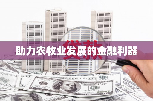 临河助力农牧业发展的金融利器